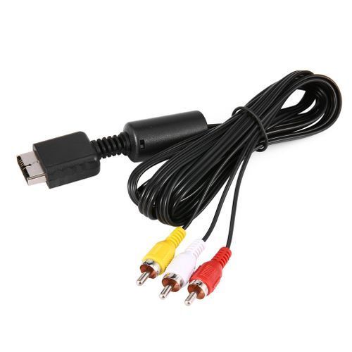 Play Station VL 1.8 meters AV Video Audio Cable -  Black