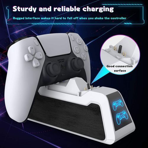 PS5 Controller Charger DualSense Charging Station Dock