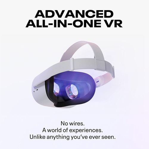 Meta Advanced Meta Quest 2 - All-In-One Virtual Reality Headset 128 GB
