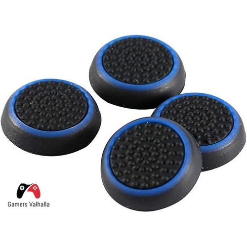 Silicone Controller Thumb Grip, Anti Slip Stick Grip Cover for Ps4 Ps5 Xbox 360 Xbox One Game Controllers - black