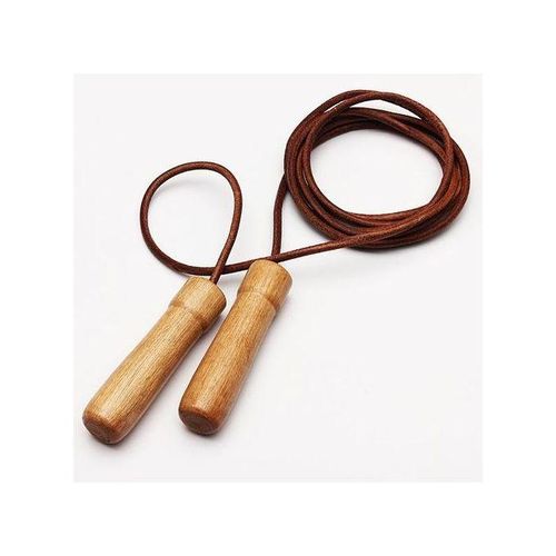 Leather Skipping Speed Rope -Brown