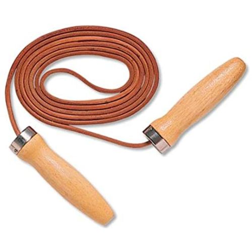 Leather Skipping Speed Rope -Brown