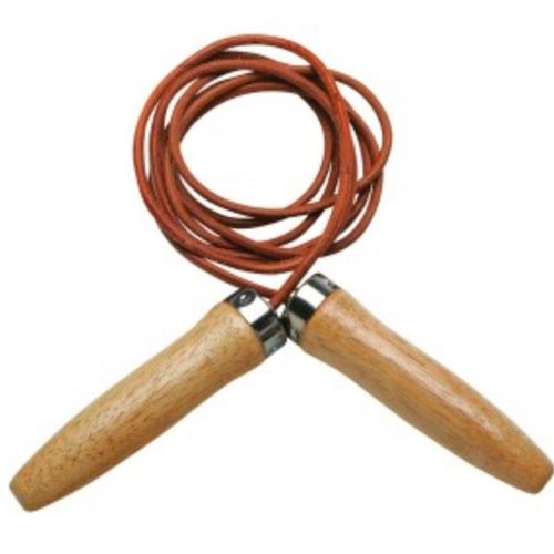Leather Skipping Speed Rope -Brown