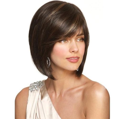 Natural Short Lace Front Wigs Full Bob Lace Human Hair Wigs for Women NO5279