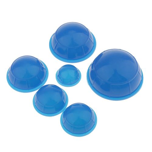 12  Cellulite Silicone Vacuum Suction Cups Body Massage