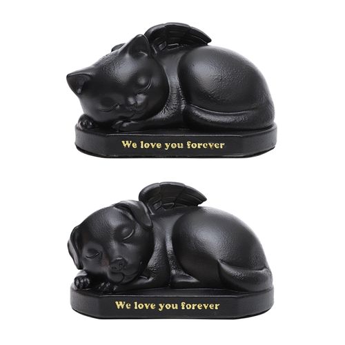 Pet Urns Cremation Urn Organizer Resin Sympathy For Cat