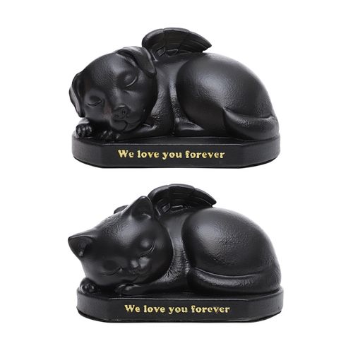 Pet Urns Cremation Urn Organizer Resin Sympathy For Cat