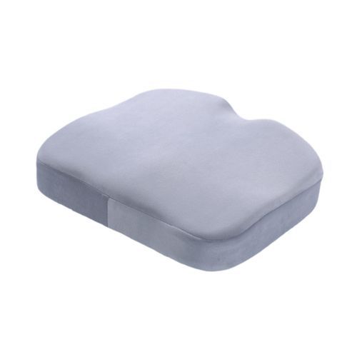 Memory Foam Seat Cushion Office Chair Pad 38x35x7.5cm Gray