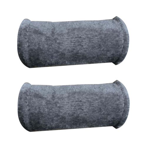 2x Crutch Cover Crutches Cushion Set Gray Hand Grips