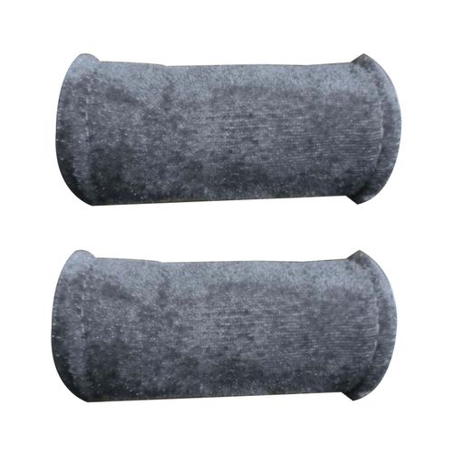 2x Crutch Cover Crutches Cushion Set Gray Hand Grips