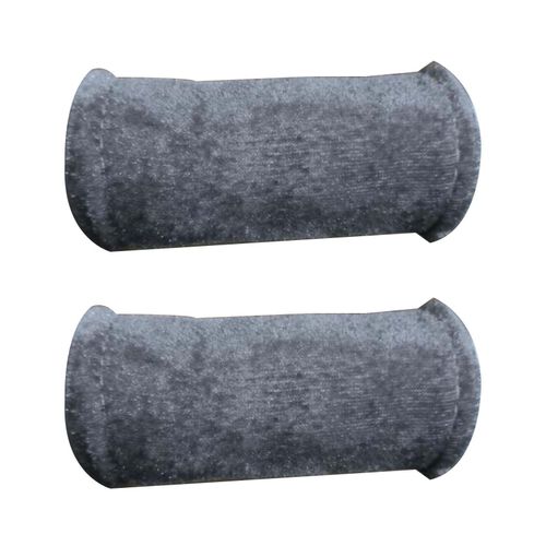 2x Crutch Cover Crutches Cushion Set Gray Hand Grips