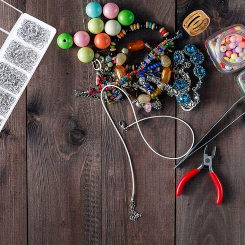 7 Grids Jewelry Making Set Tool Findings Starter  Beading