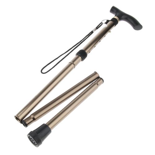 Portable Folding Walking Crutches Stick Mobility  Cane For Elderly
