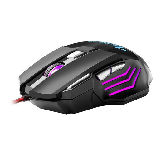 BAJEAL 7D Keys Gaming Wired Mouse With Colorful RGB Light Effect