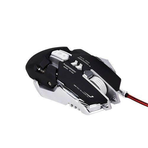 G9 USB Wired Gaming Mouse Mechanical Game Mice Adjustable 3500DPI 7 Programmable Buttons LED Lighting Effect NO5142