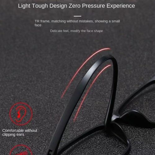 High-End HD Screw-Free Protection Against Blue Light Radiation HD Super Light Presbyopic Glasses Fashion Japan TR90 Xiaohongshu