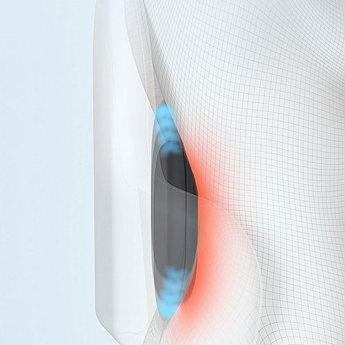 Support Pillow Back Cushion Ergonomic For Deep Blue