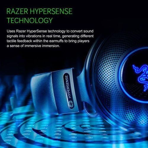 Razer V3 Chroma RGB Headphones Wired USB Gaming Headset with Detachable HyperClear Cardioid Mic