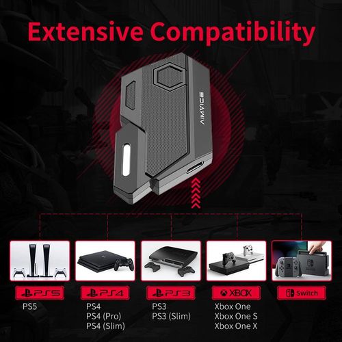 Mix Blader Adapter Use Mouse And Keyboard To Play Games Console Controller Converter Supports X Box Ps Switch