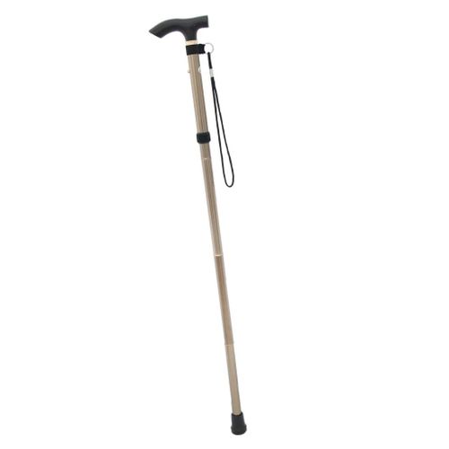 Heavy Duty Metal Walking Crutches Foldable Hiking Stick Mobility