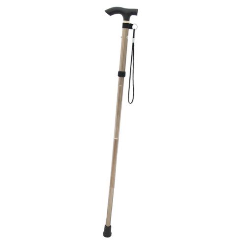 Heavy Duty Metal Walking Crutches Foldable Hiking Stick Mobility