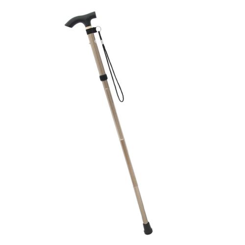 Heavy Duty Metal Walking Crutches Foldable Hiking Stick Mobility