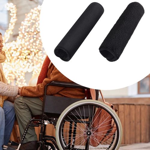 2 Pieces Wheelchair Armrest Cover Washable Removable