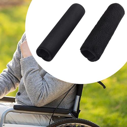 2 Pieces Wheelchair Armrest Cover Washable Removable
