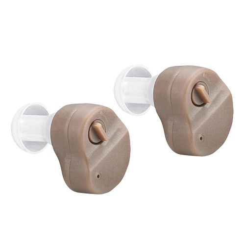 2Pc Adults Hearing  Sound Amplifier Invisible Side Mini Ear