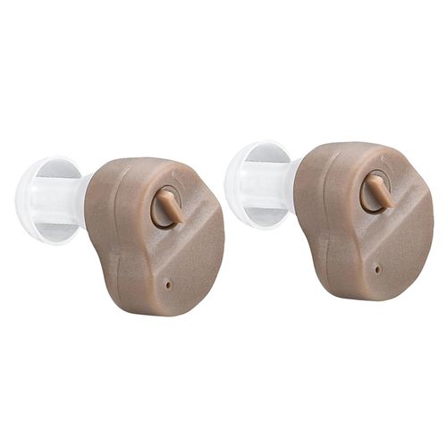 2Pc Adults Hearing  Sound Amplifier Invisible Side Mini Ear