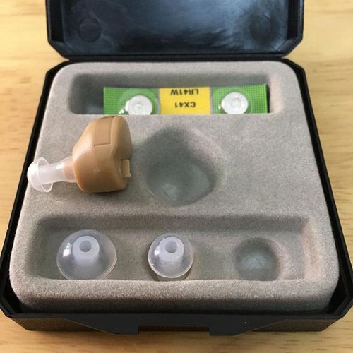 2Pc Adults Hearing  Sound Amplifier Invisible Side Mini Ear