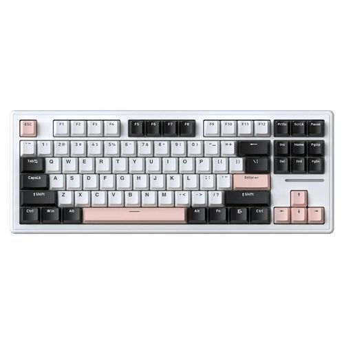 M87 Three-Mode Wireless Bluetooth Mechanical Keyboard Wired RGB Custom Gasket Hot-Swappable Gaming
