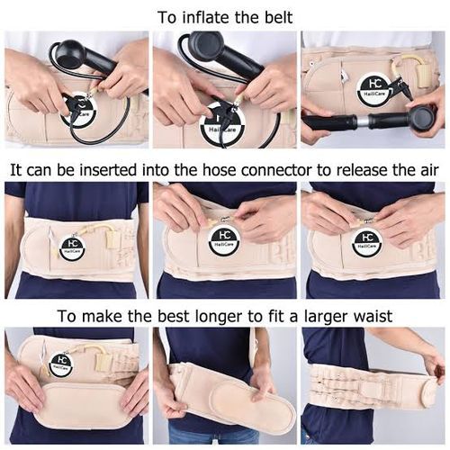 Hailicare Spinal Air Traction Belt- Multicolor