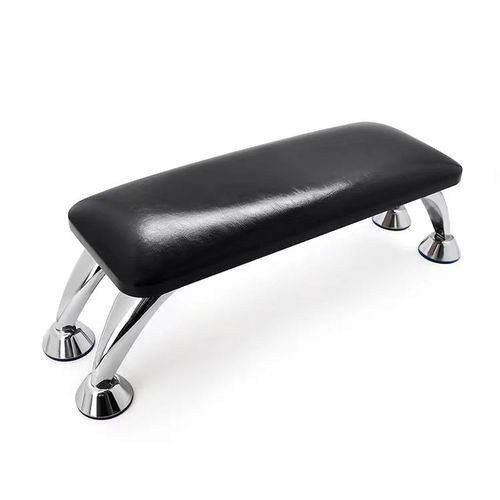 Manicure/Pedicure Rest for Nails Tech, Pillow Microfiber Leather - Black