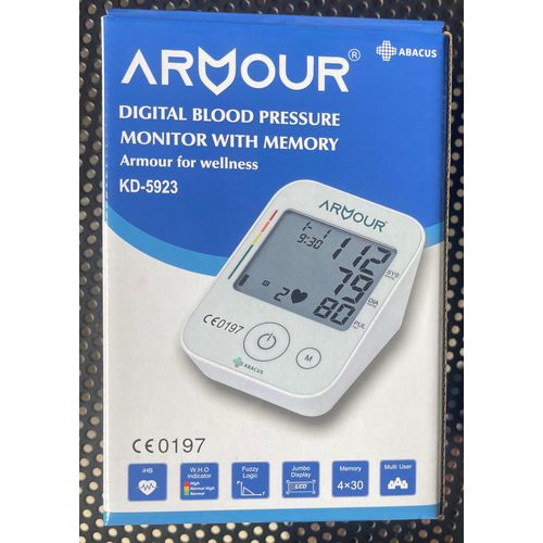 Armour Digital Blood Pressure Monitor with Memory