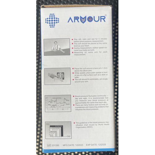 Armour Digital Blood Pressure Monitor with Memory