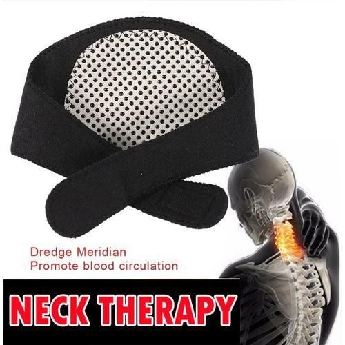 Self Heating Neck Support Pain Relief, -Black