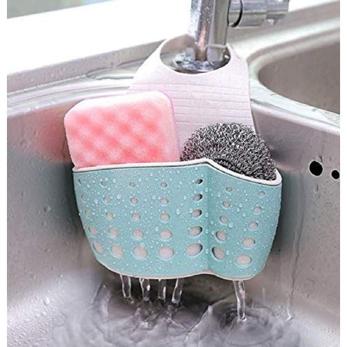 1 Pieces Sponge Holder and Sponge Drain Tray ) with Adjustable Soap Holder for Sink Area Soap Holder for Kitchen Bathroom Prime Shop Sink Organizer