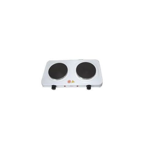 Double solid Coil Hotplate - White