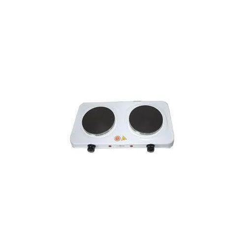 Double solid Coil Hotplate - White