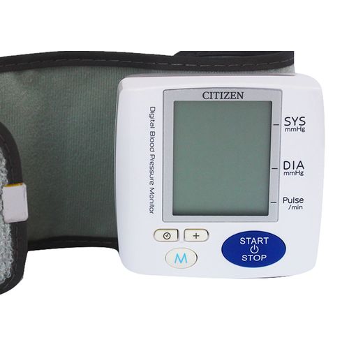 Citizen Systems Citizen CH-617 Wrist Digital Blood Pressure Monitor - White