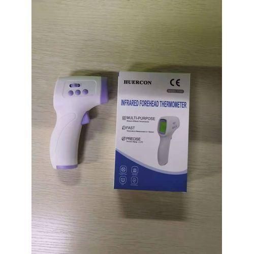 Electronic Infrared Medical Thermometer Temperature Gun - White, Purple