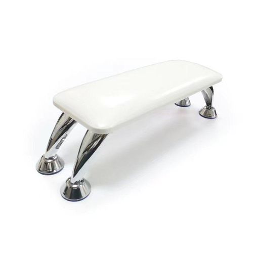 Manicure/Pedicure Rest For Nails Tech, Pillow Microfiber Leather - White