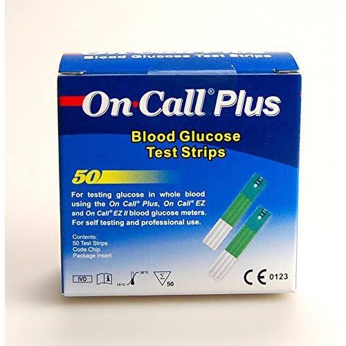 On Call Plus Glucose test strips
