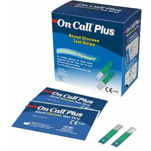 On Call Plus Glucose test strips