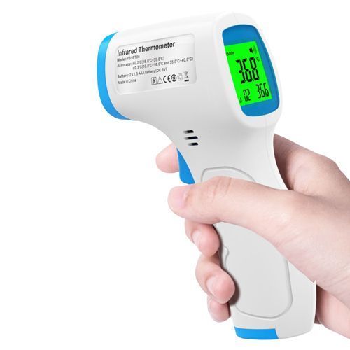 Original Accessories Non Contact Infrared Handheld Forehead Thermometer - White,Blue