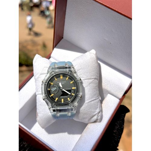 G-Shock Fashion Quartz Watch, Analog-Digital Display-Blue