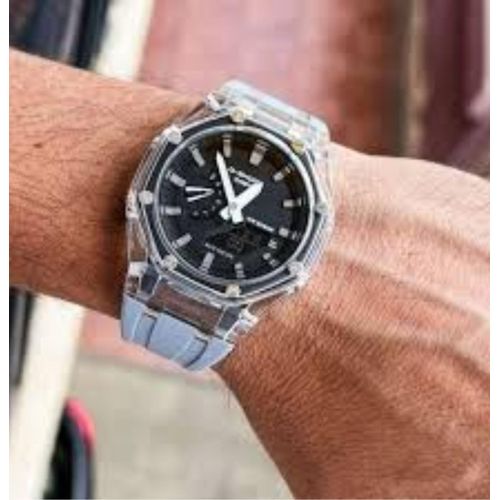 G-Shock Fashion Quartz Watch, Analog-Digital Display-Blue