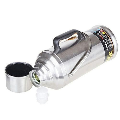3.2L Stainless Steel Vacuum Flask Storage Bottle- Silver