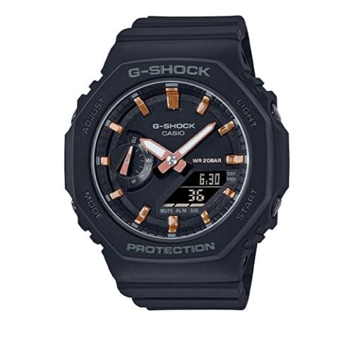 G-Shock Fashion Unisex Quartz Watch, Analog-Digital Display-Black